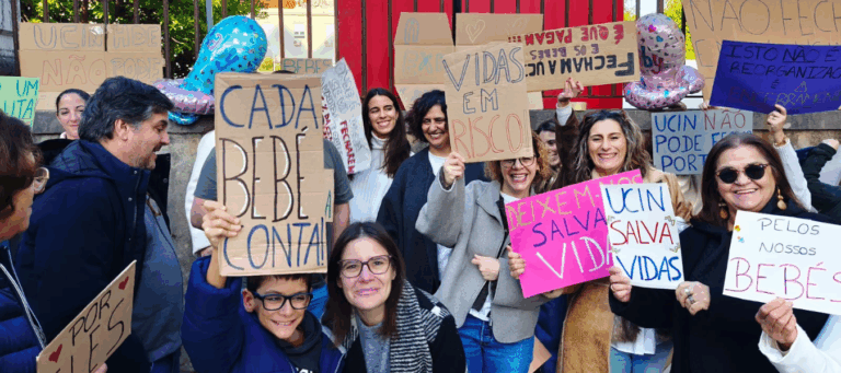 Não desistimos de lutar pela UCIN do Hospital Dona Estefânia