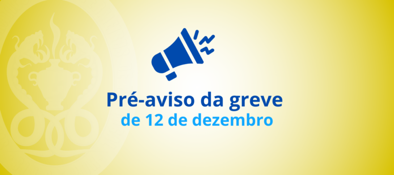 Pré-aviso da greve de 12 de dezembro